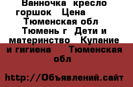 Ванночка  кресло-горшок › Цена ­ 300 - Тюменская обл., Тюмень г. Дети и материнство » Купание и гигиена   . Тюменская обл.